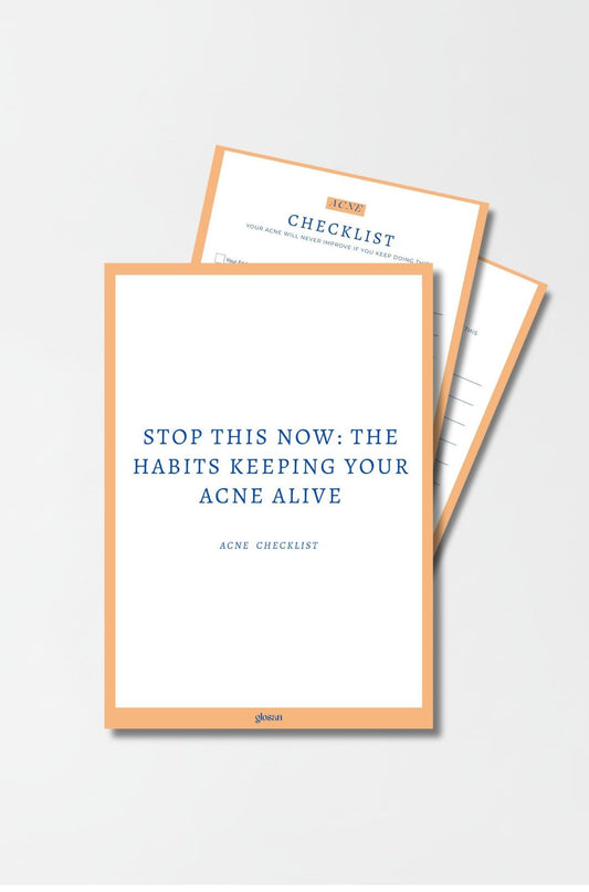 Acne Causing Habits Checklist